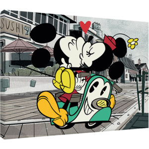 Mickey Shorts - Mickey and Minnie Tablou Canvas, (80 x 60 cm)