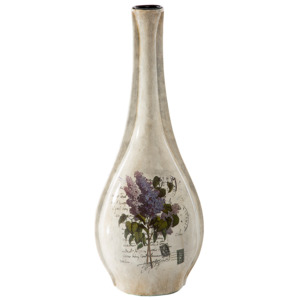 >Reducere 40%< Vaze ceramice de lux CAROLYN21x13x56 cm (vaze)