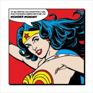 Wonder Woman - Of All People Reproducere, (40 x 40 cm)