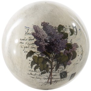 Glob decorativ din ceramică CAROLYN (rame foto și figurine)