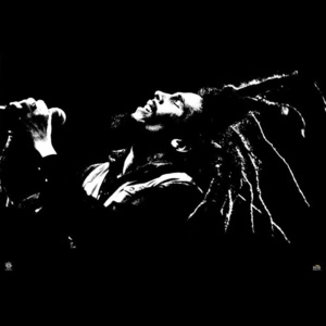 Bob Marley - black & white Poster, (91,5 x 61 cm)