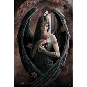 Anne Stokes - angel rose Poster, (61 x 91,5 cm)