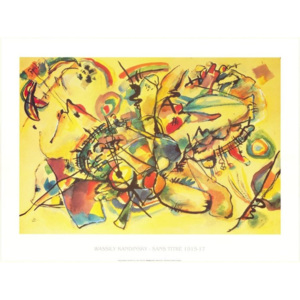 Composition 1917 Reproducere, Kandinsky, (80 x 60 cm)