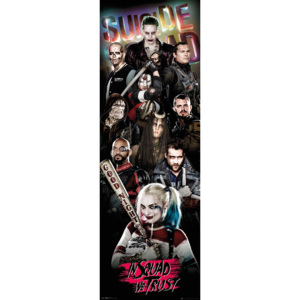 Suicide Squad - Collage Poster, (53 x 158 cm)