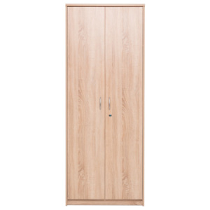 Dulap pentru produse de curățenie, 2 uși, aspect de lemn Intertrade Kiel