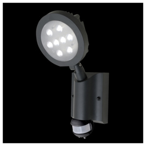 LED Corp de iluminat perete exterior senzor NEVADA 8xLED/1W/230V