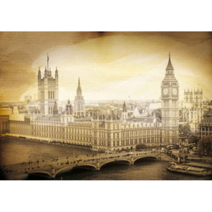 Houses Of Parliament Fototapet, (312 x 219 cm)
