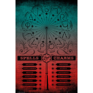Harry Potter - Spells And Charms Poster, (61 x 91,5 cm)