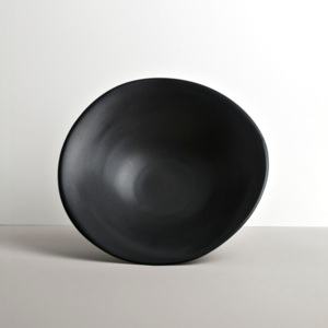 Farfurie ceramică adâncă Made In Japan Modern, ⌀ 24 cm, negru