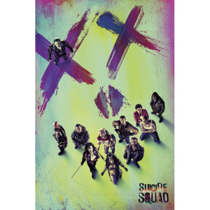 Suicide Squad - Face Poster, (61 x 91,5 cm)