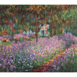 The Artist's Garden at Giverny, 1900 Reproducere, Claude Monet, (80 x 60 cm)