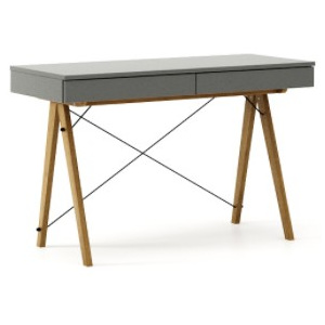 Masa de birou desk Basic Oak Grey, L100xl50xh75 cm