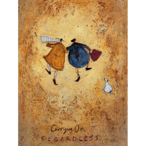 Tablou canvas - Sam Toft, Carrying on Regardless