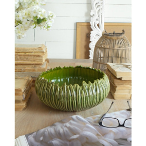 Bol din ceramică Orchidea Milano Cactus, ⌀ 32 cm, verde