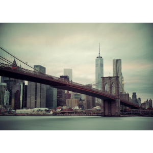 Fototapet vlies: Brooklyn Bridge (2) - 184x254 cm