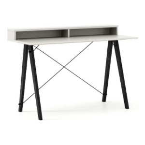Masa de birou Desk Slim Black White II, L120xl50xh85 cm