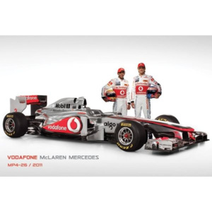 Poster – Vodafone McLaren Mercedes MP4-26 (2)