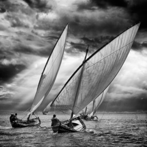 Fotografii artistice Sailboats and Light, Angel Villalba