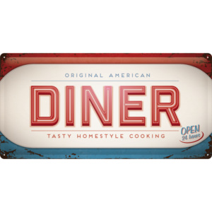 Placă metalică - Original American Diner
