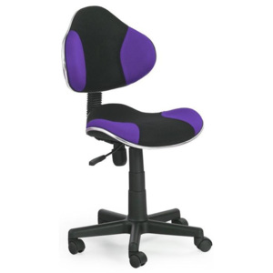 Scaun birou copii HM Flash violet - negru: Multicolor