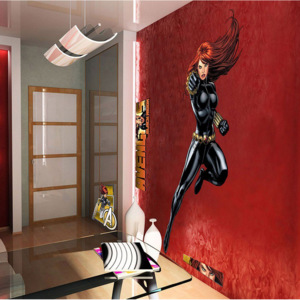 Abțibild pentru perete - Avengers Black Widow (1)
