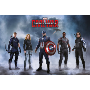 Poster - Captain America Civil War (Team Captain)