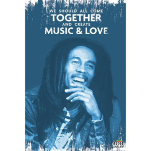 Poster - Bob Marley (Music & Love)