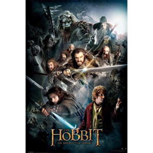 The Hobbit - Dark Montage Poster, (61 x 91,5 cm)