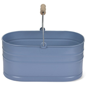 Coșuleț metalic Garden Trading Utility Bucket Dorset Blue