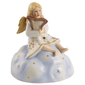 Decoratiune muzicala Angel on cloud Nostalgic Melody - Christmas Collection