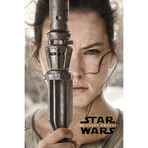Poster - Star Wars VII (Rey)