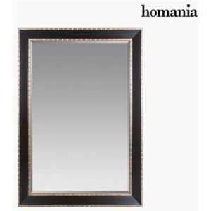 Oglindă Rășină sintetică Sticlă bizotată Argintiu Negru (76 x 3 x 106 cm) by Homania