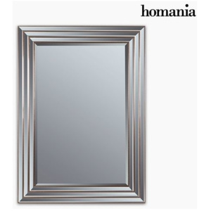 Oglindă Rășină sintetică Sticlă bizotată Argintiu Auriu* (82 x 3 x 112 cm) by Homania