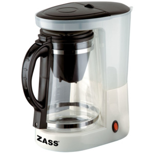 Cafetiera ceainic Zass ZCTM 01, 680W, 1L, Capasitate 8 cesti