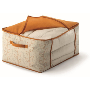 Cutie de depozitare pături/lenjerie de pat Cosatto Bloom, lățime 60 cm, portocaliu