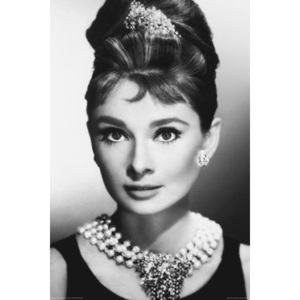 Poster - Audrey Hepburn face