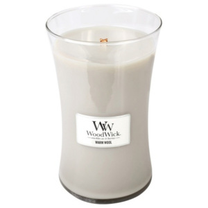 Lumânare parfumată WoodWick, cu aromă de flori sălbatice, 609 g, 130 ore