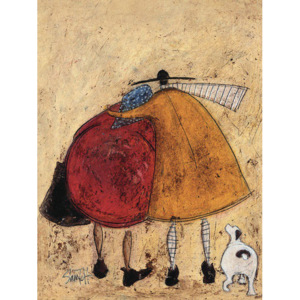 Tablou canvas - Sam Toft, Hugs on the Way Home