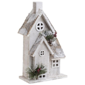 Decoratiune Craciun casuta lemn