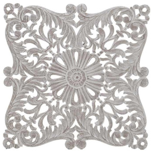 Decoratiune lemn perete Snowflake