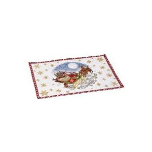 Placemat individual Christmas toys 2017 gobelin Sled - Christmas Collection
