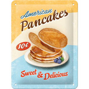 Placă metalică - American Pancakes