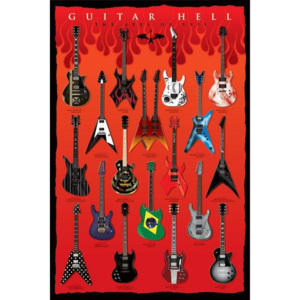 Poster - Guitar Hell (The Axes Of Evil)