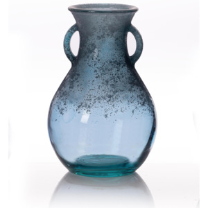 Vaza Rustic Blue, Sticla, Ø15xH24 cm