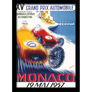 Monaco - 6 Afiș înrămat