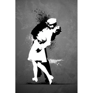 Poster - Warzone Kiss (Graffiti)