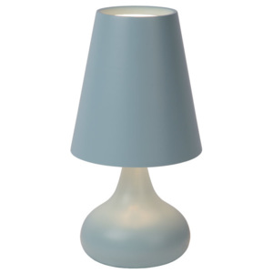 Lucide ISLA 34500/81/68 Veioze, Lampi de masă albastru deschis 1xE14 max. 40W d13x25 cm