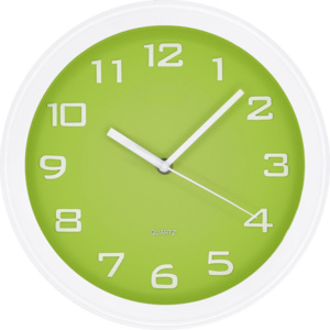 Ceas de perete: Clasic (verde) - 28 cm