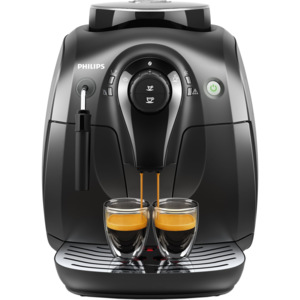 Espressor automat Philips HD8651/09, Dispozitiv spumare, Rasnita ceramica, Autocuratare, 15 Bar, 1 l, Negru