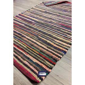 Covor Heinner Traditional HR-RUG175-TRD, 175 x 110 cm, Lucrat manual, 90% Bumbac si 10 % Poliester (Multicolor)